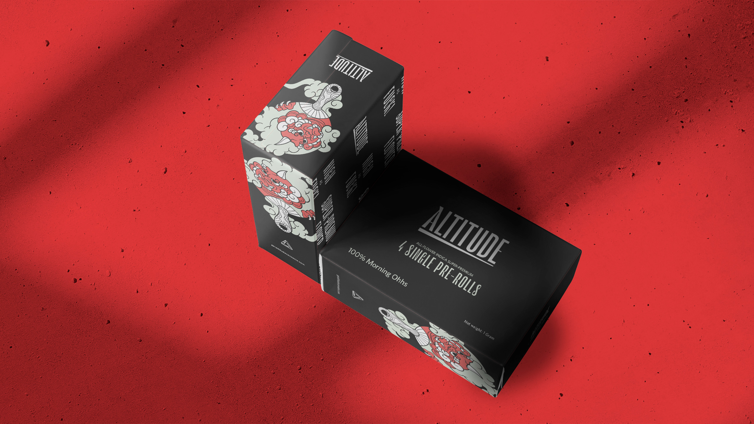 Altitude cannabis box closed