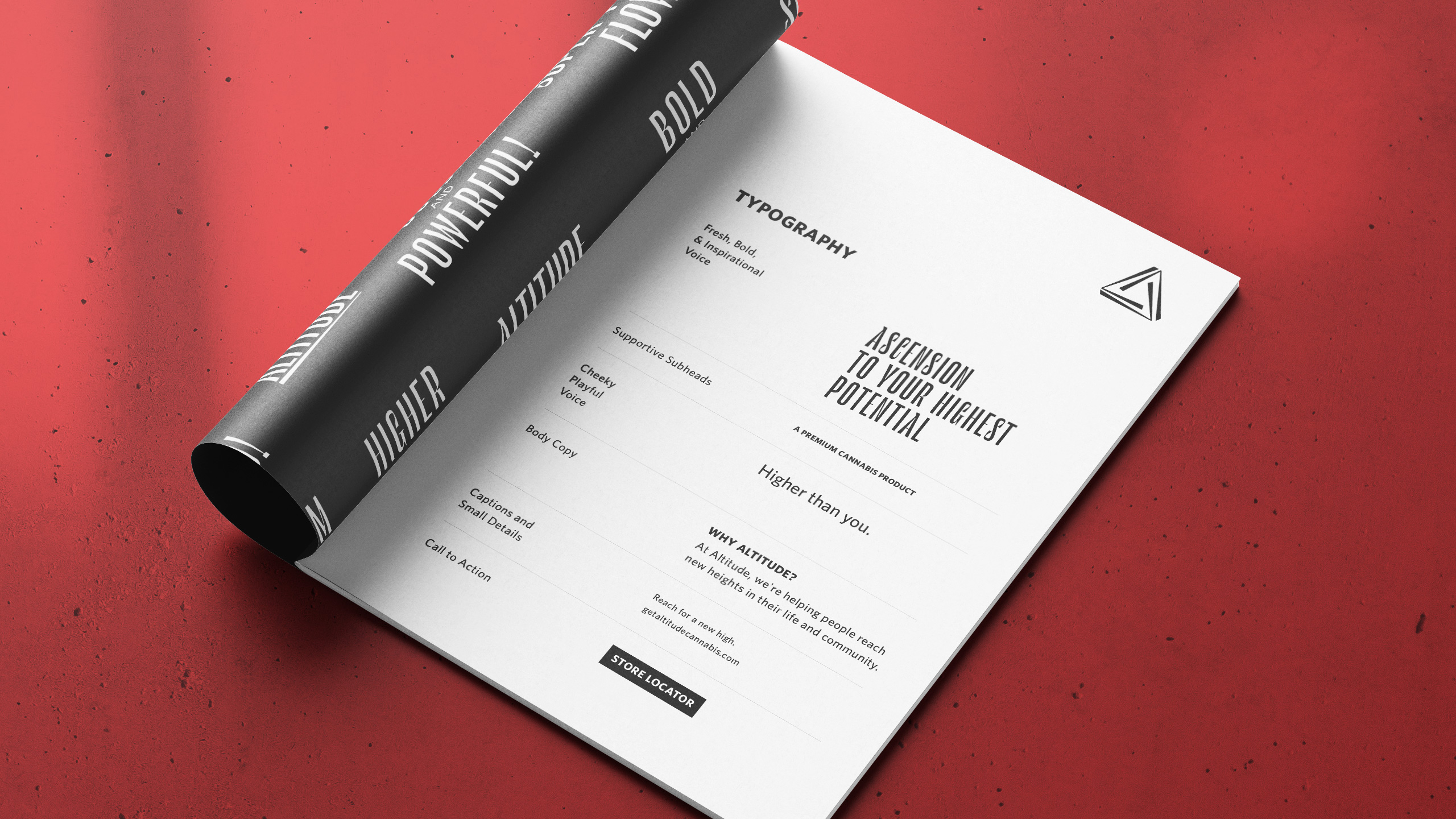 Altitude brand typography and type system
