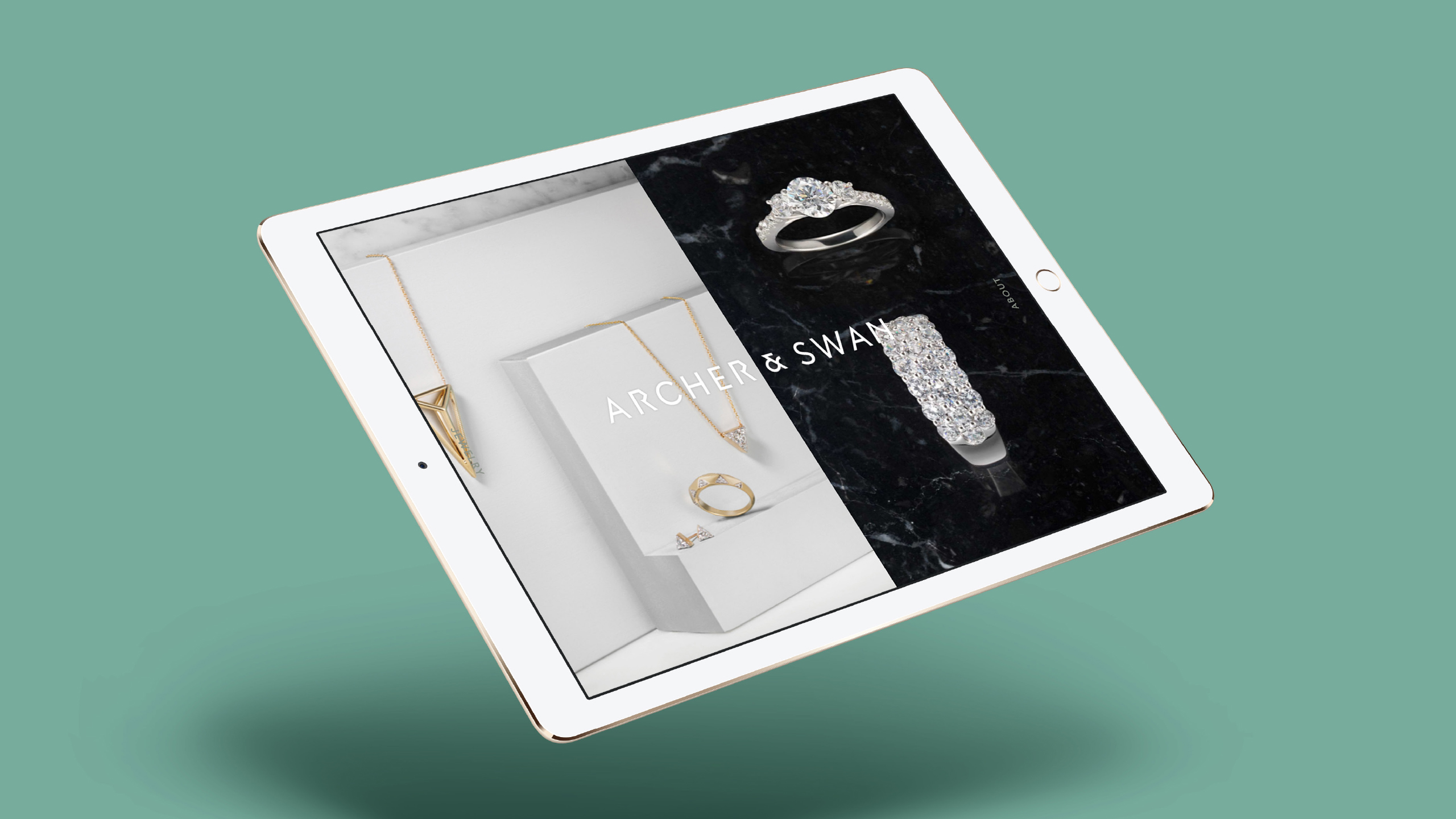 Archer & Swan website design