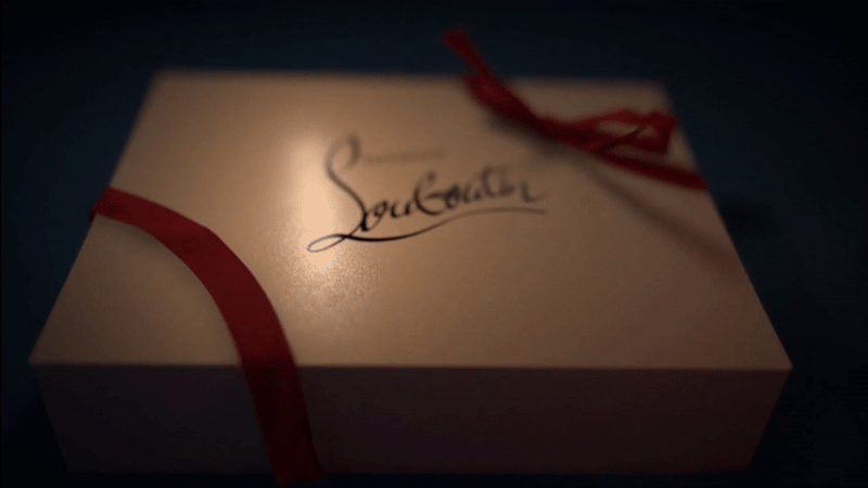 HauteGift ribbon opening unboxing animation