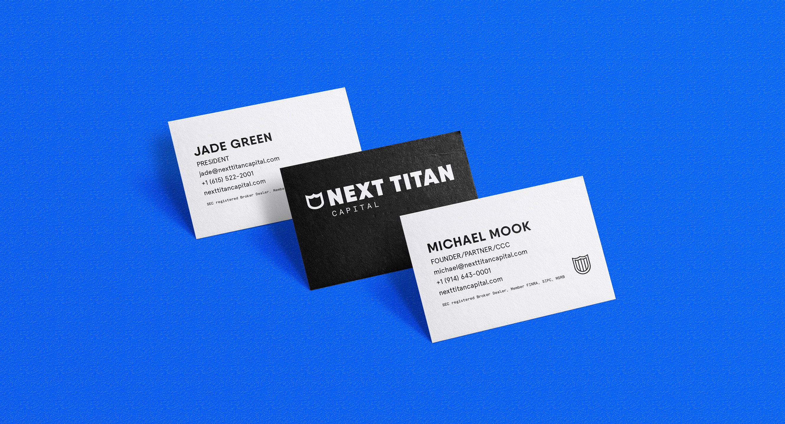 Next Titan Capital business cards