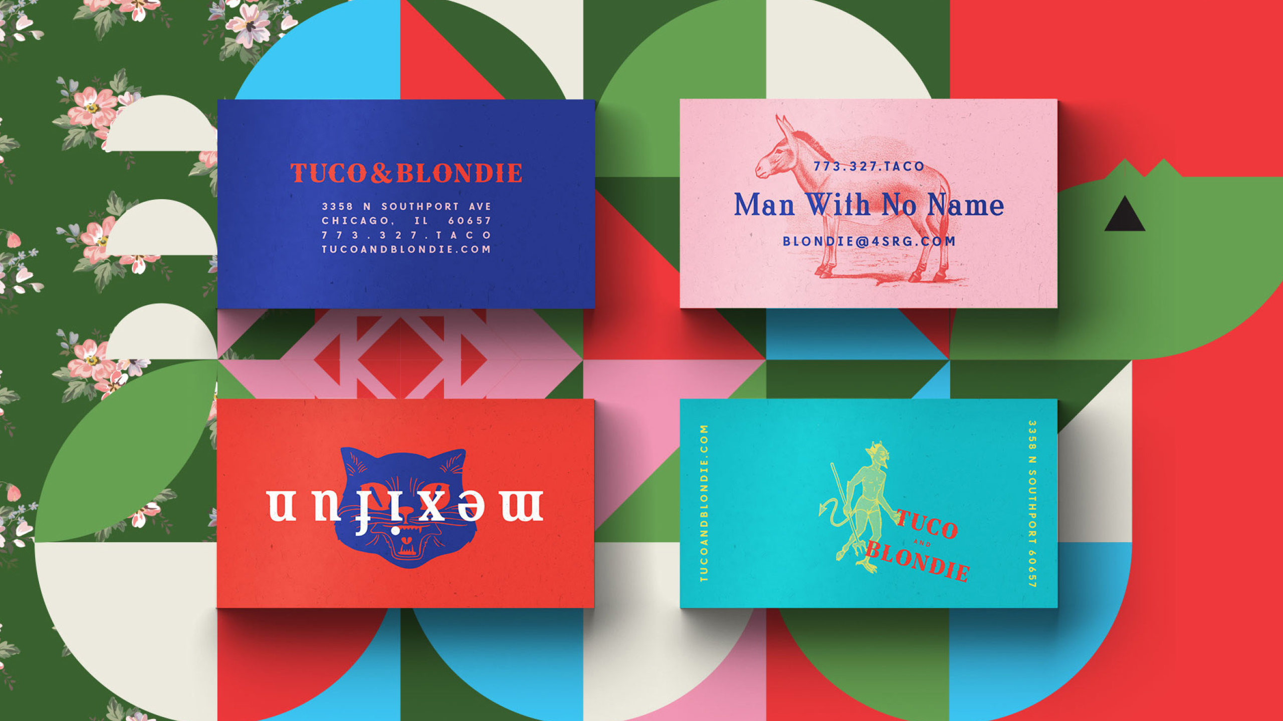 Tuco & Blondie business cards